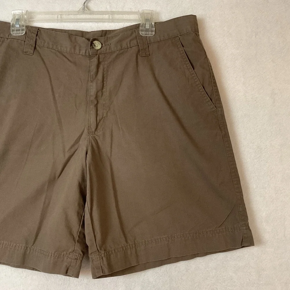 Columbia Sportswear Shorts Mens 36 Waist Brown‎ Flat Front Outdoor Hiking